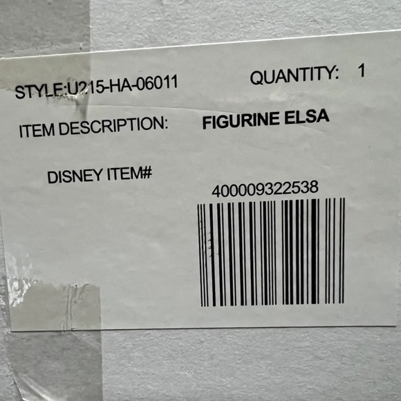 Disney Parks Limited Edition Frozen Elsa Figure w/ Magnetic Snowflake Stand -NEW - Picture 5 of 6